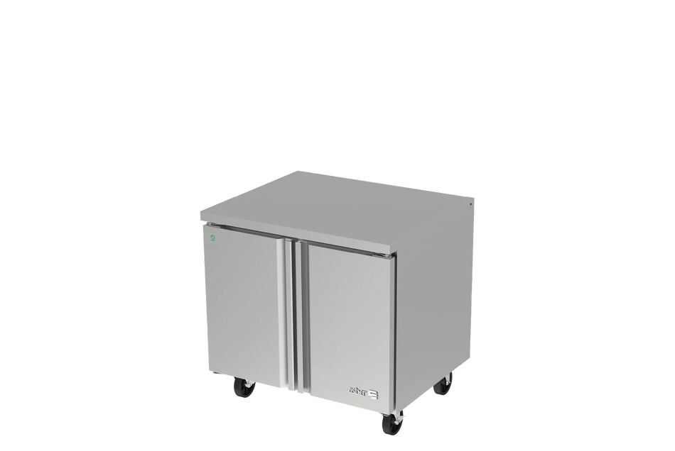 Asber AUTR 36 HC Mesa Refrigerada Under Counter 36 pulgadas