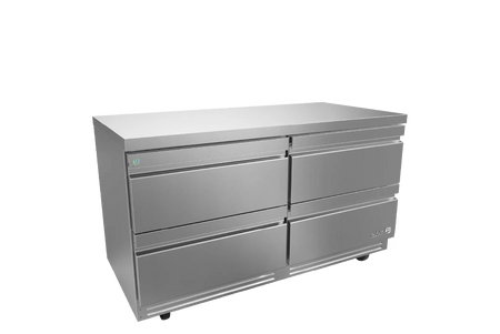 Asber AUTR 60 D4 P HC Mesa Refrigerada Under Counter 60 pulgadas