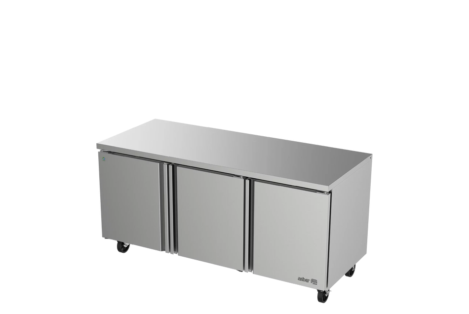 Asber AUTR 72 HC Mesa Refrigerada Under Counter 72 pulgadas