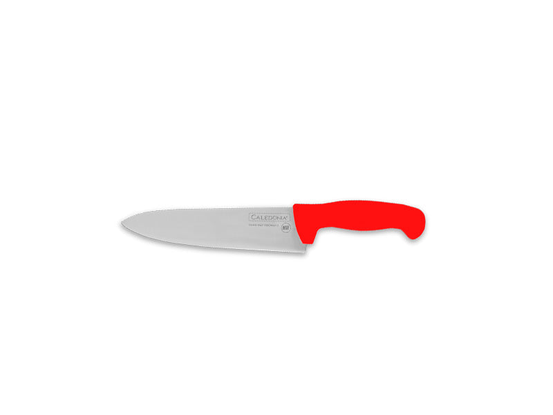 Rhino CACHE-8R, cuchillo chef 8" – mango rojo, vista principal