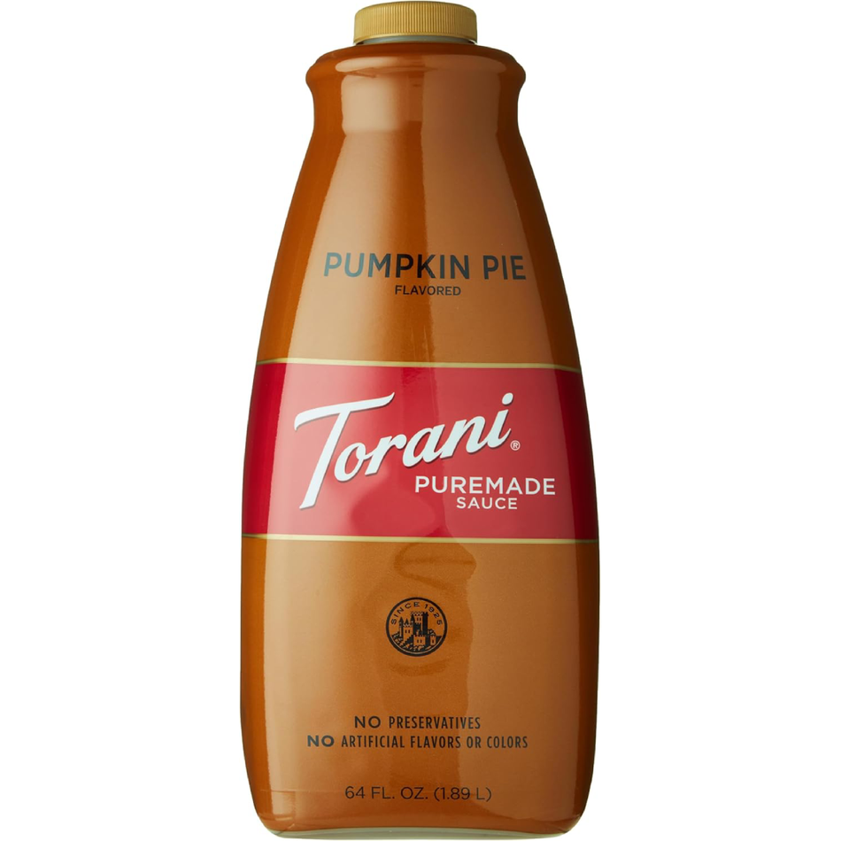 TORANI PUMPKIN PIE FLAVOR DRINKS DECORATING SAUCE 1.89 ML