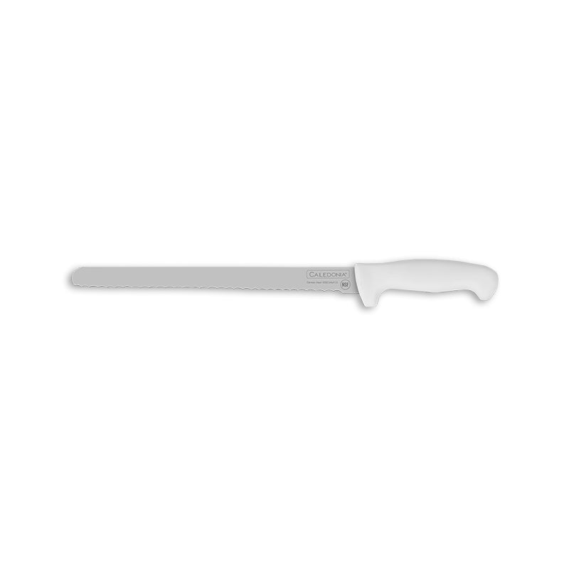 Rhino CAPA-12B, cuchillo para pan 12" – mango blanco, vista principal