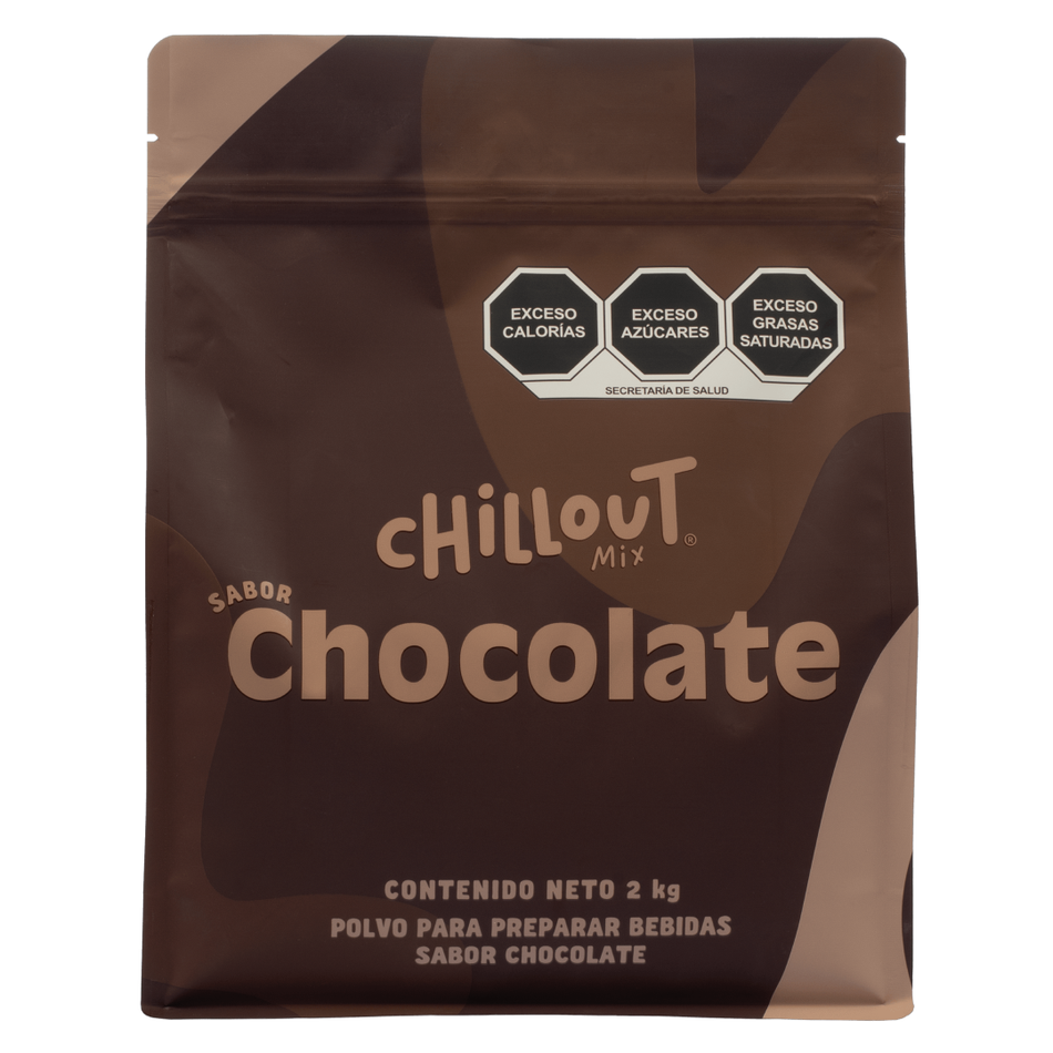 CHILLOUT MIX BASE EN POLVO SABOR CHOCOLATE BOLSA DE 2kg