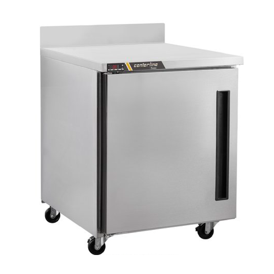 ECOMAX CENTERLINE BY HOBART Refrigerador bajo barra y mesa de trabajo 27" 1 puerta solida c/ abertura a la izquierda o derecha