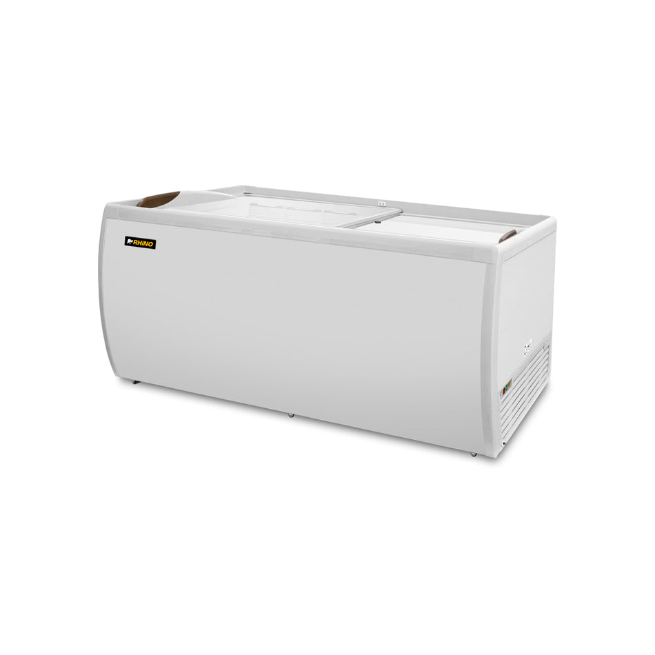Rhino CONGECRI-16P, congelador horizontal tapa de cristal plano 16 pies, vista principal