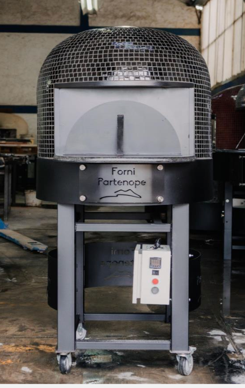 Horno para pizza híbrido leña y gas Doméstico Partenope  GPF63