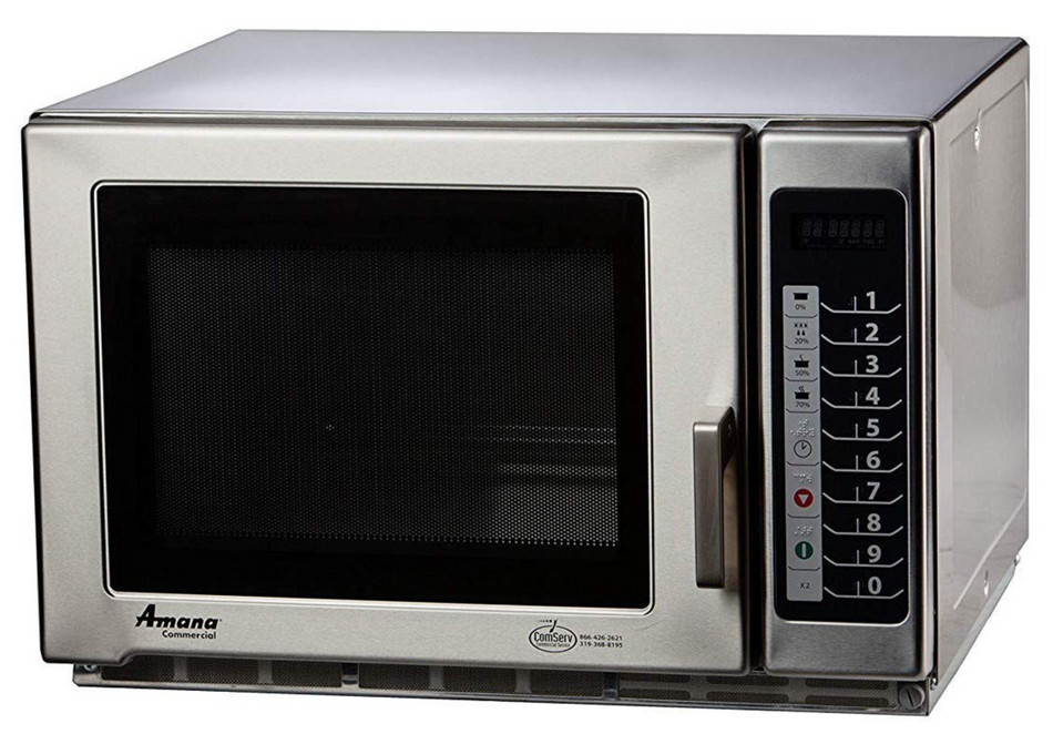 Microondas Comercial Amana RFS12TS | 1200W | 1.2 ft³ | 100 Memorias