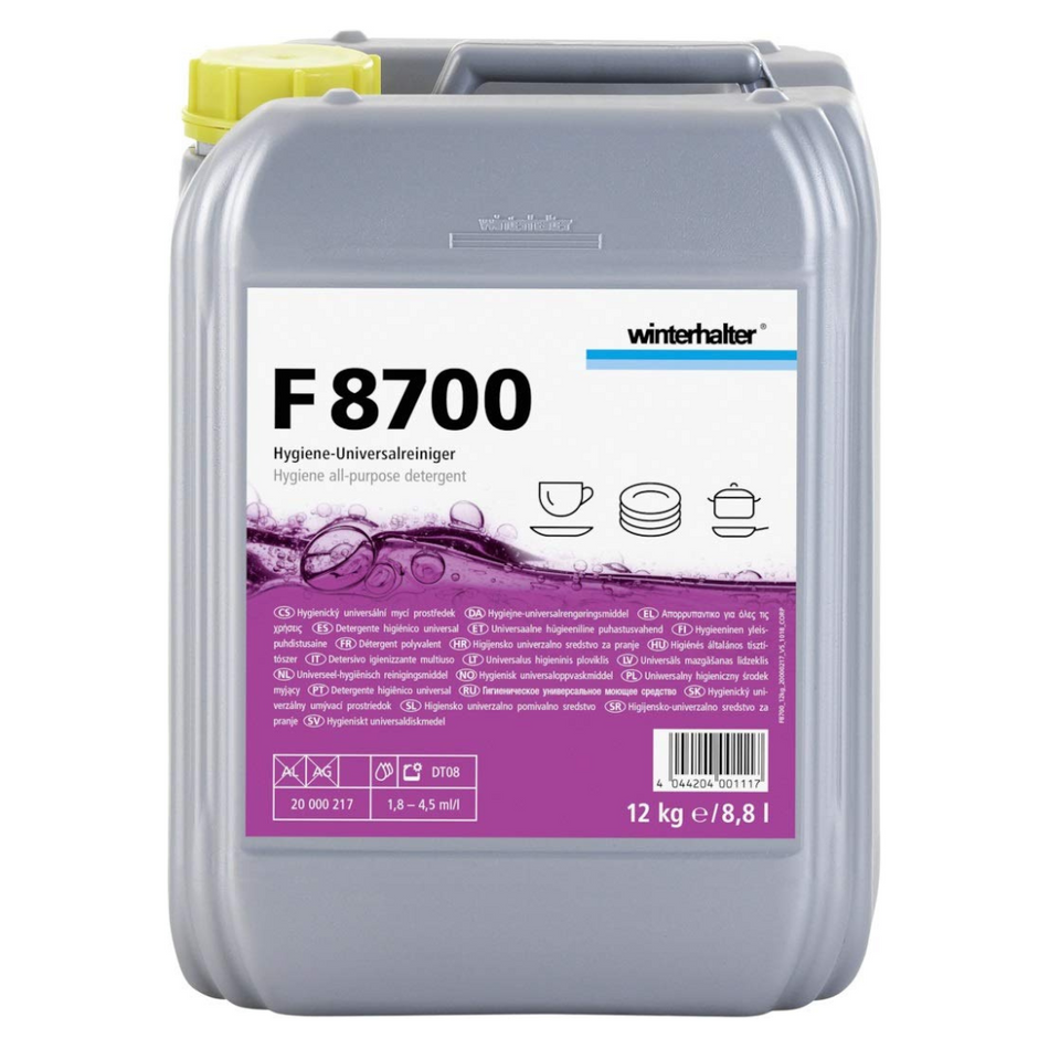 F8700 WINTERHALTER Detergente para lavavajillas, bote de 12 kilos