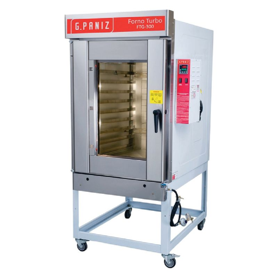 G.PANIZ FTG300 Horno a Gas Turbo 10 Charolas