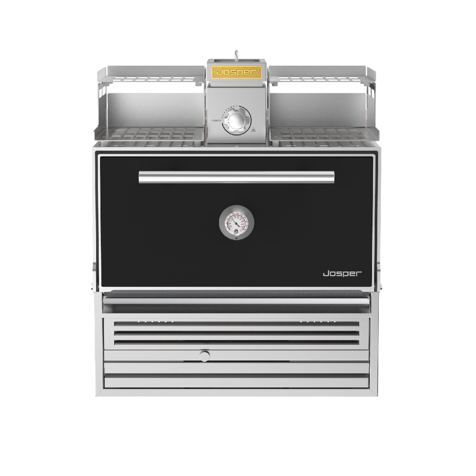 HJX-PRO-M120-W JOSPER Horno Brasa con atemperador para 120 comensales