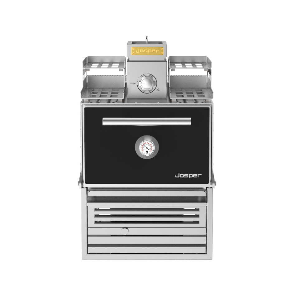 HJX-PRO-S80-W JOSPER Horno Brasa con atemperador para 80 comensales