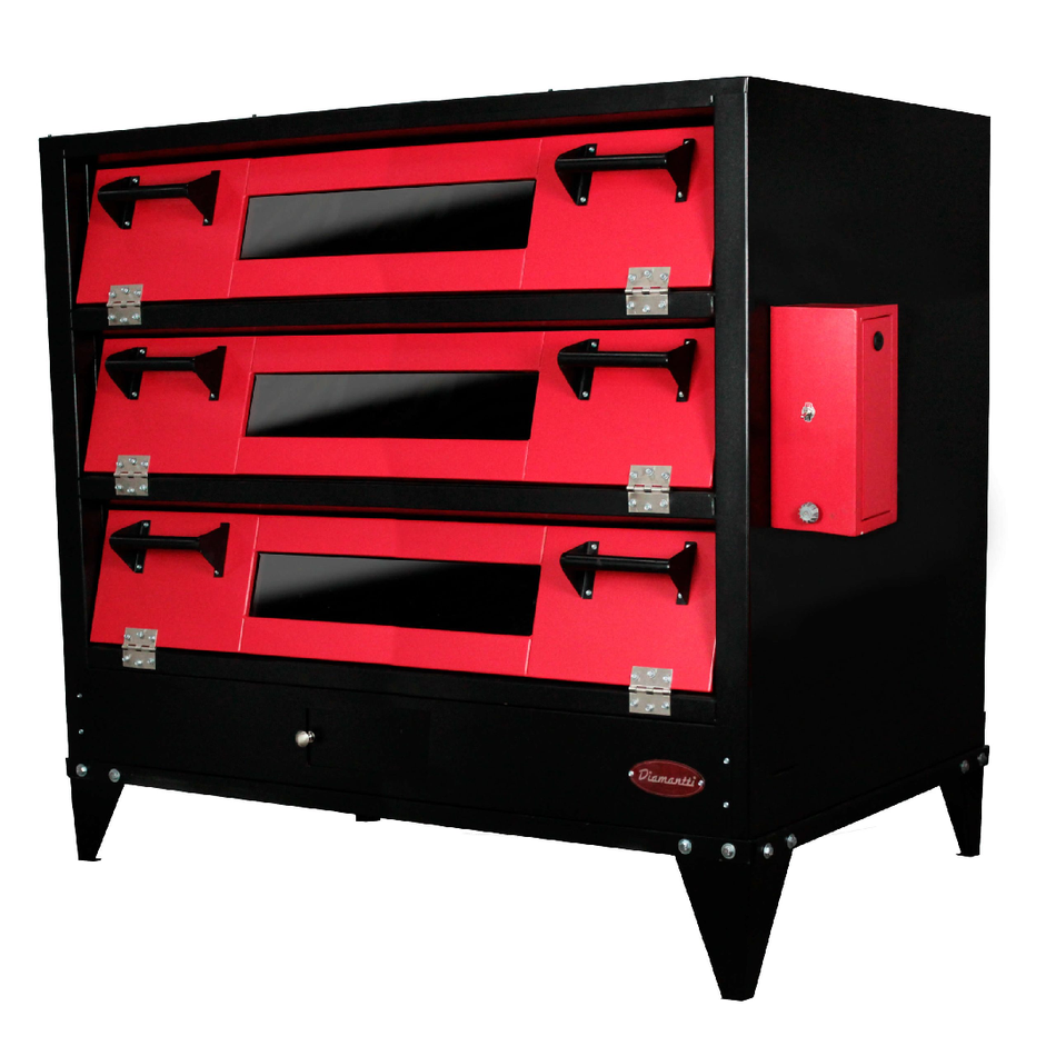 DIAMANTTI bread baking drawer oven with window for 9 trays