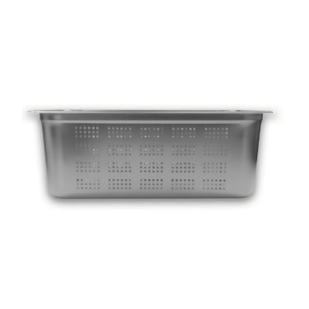 Rhino INAPE-6, inserto de acero inoxidable perforado entero 6", vista principal