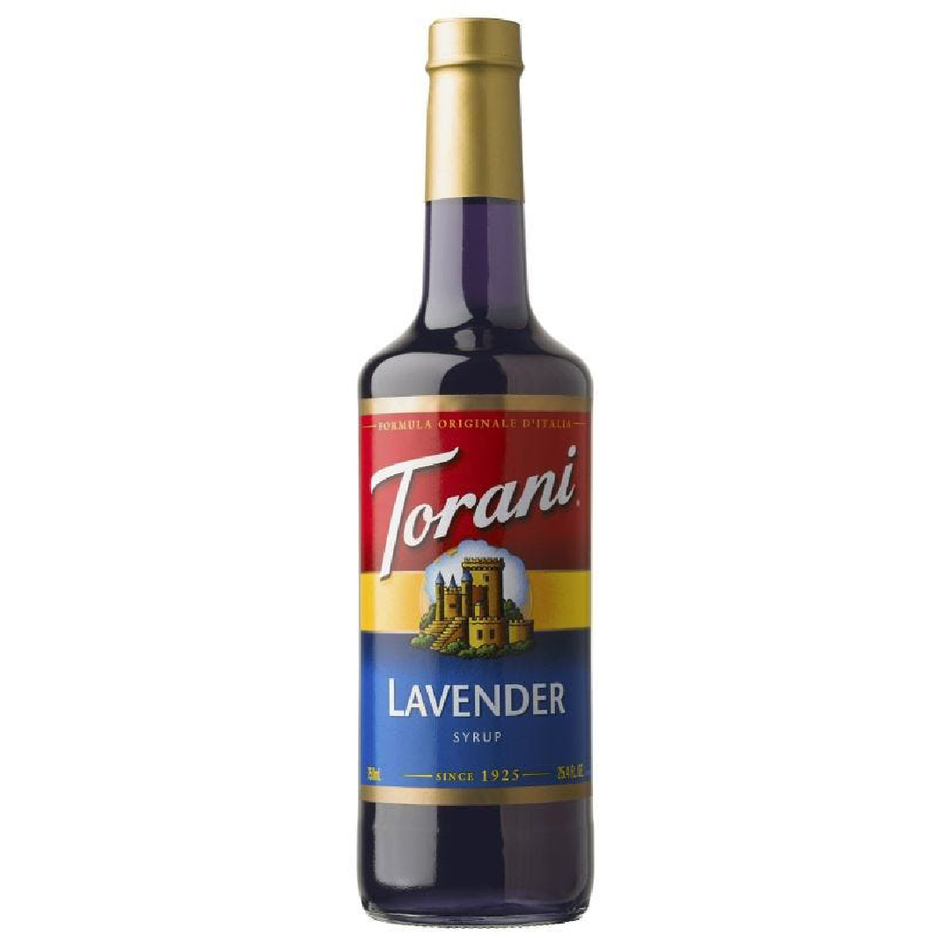 TORANI LAVENDER FLAVOR DRINKS SYRUP 750 ML