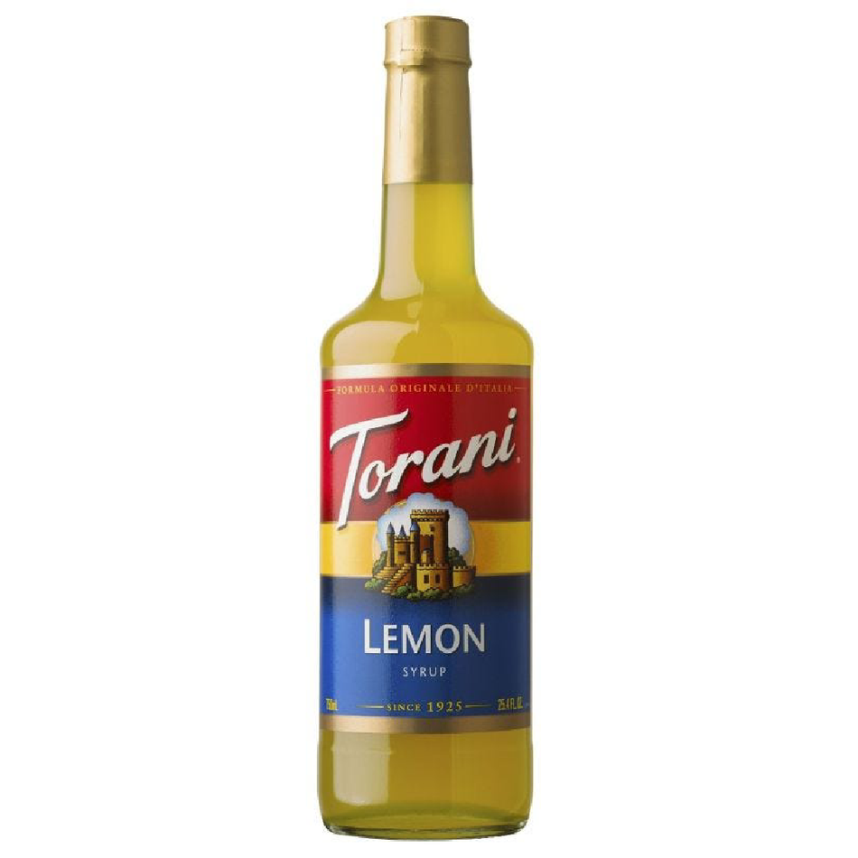 TORANI LEMON FLAVOR DRINKS SYRUP 750 ML