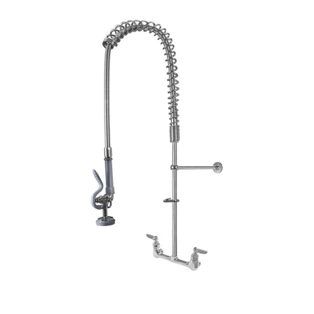 Rhino MAPREP-M2, manguera de prelavado a pared con 2 llaves separadas, vista principal