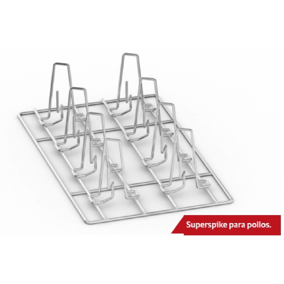 6035.1015 RATIONAL Superspike para pollos (4 piezas) 1/2 GN