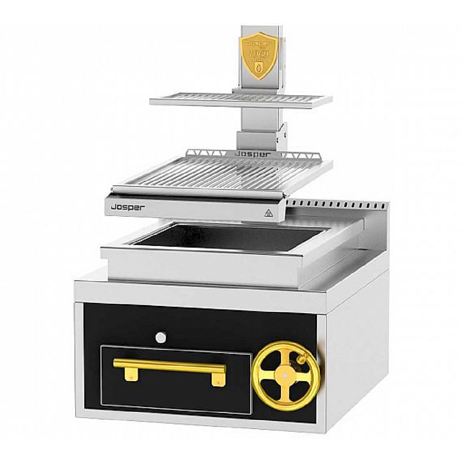 PVJ-50-1-1-CT JOSPER Parrilla Vasca Individual para 50 comensales