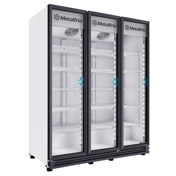 Metalfrio RB-900-3P Refrigerador Vertical 66 pies cúbicos (1883 L)