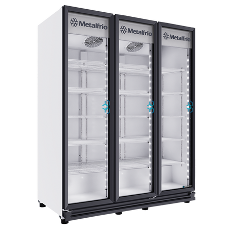 Metalfrio RB-900-3P Refrigerador Vertical 66 pies cúbicos (1883 L)