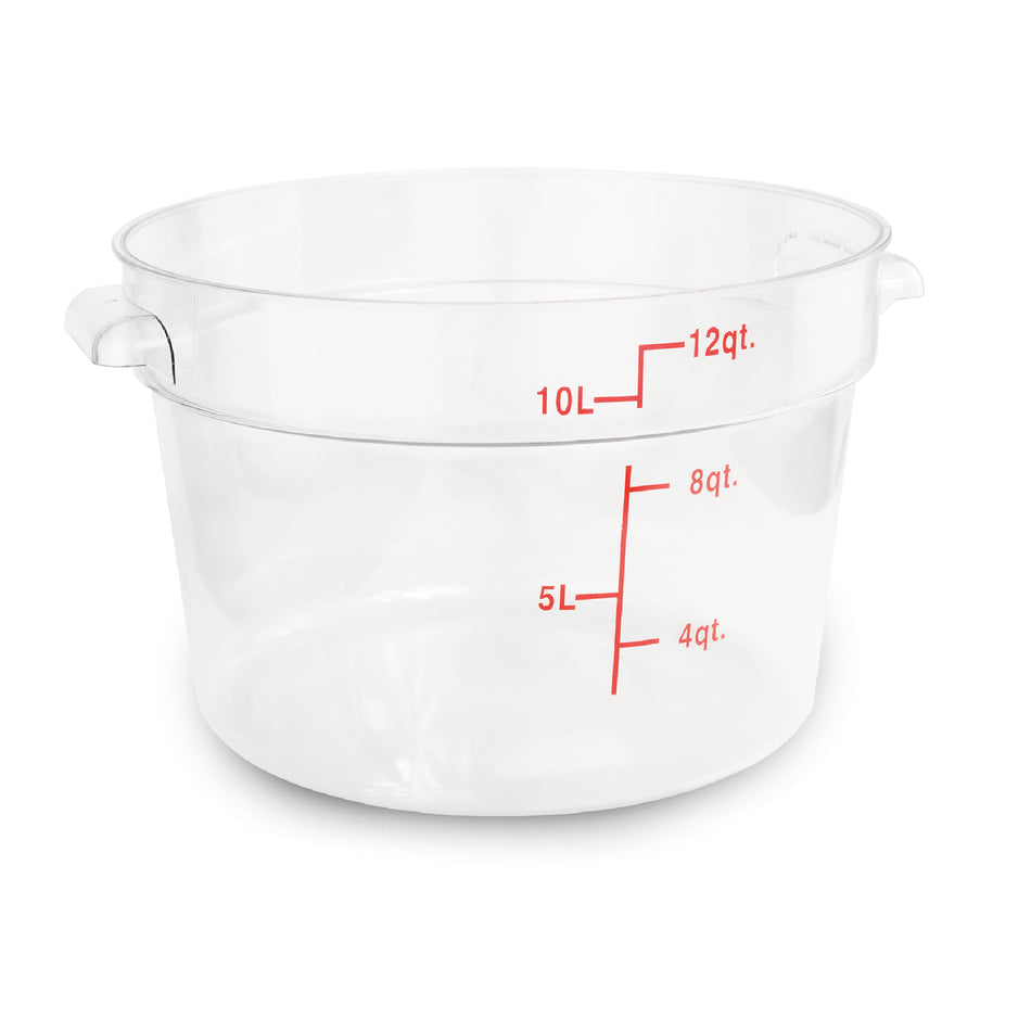 Rhino REPORE-12, recipiente redondo de policarbonato 12 qt