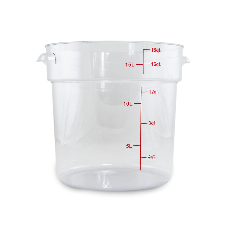 Rhino REPORE-18, recipiente redondo de policarbonato 18 qt