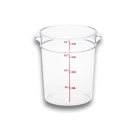Rhino REPORE-4, recipiente redondo de policarbonato 4 qt, vista principal