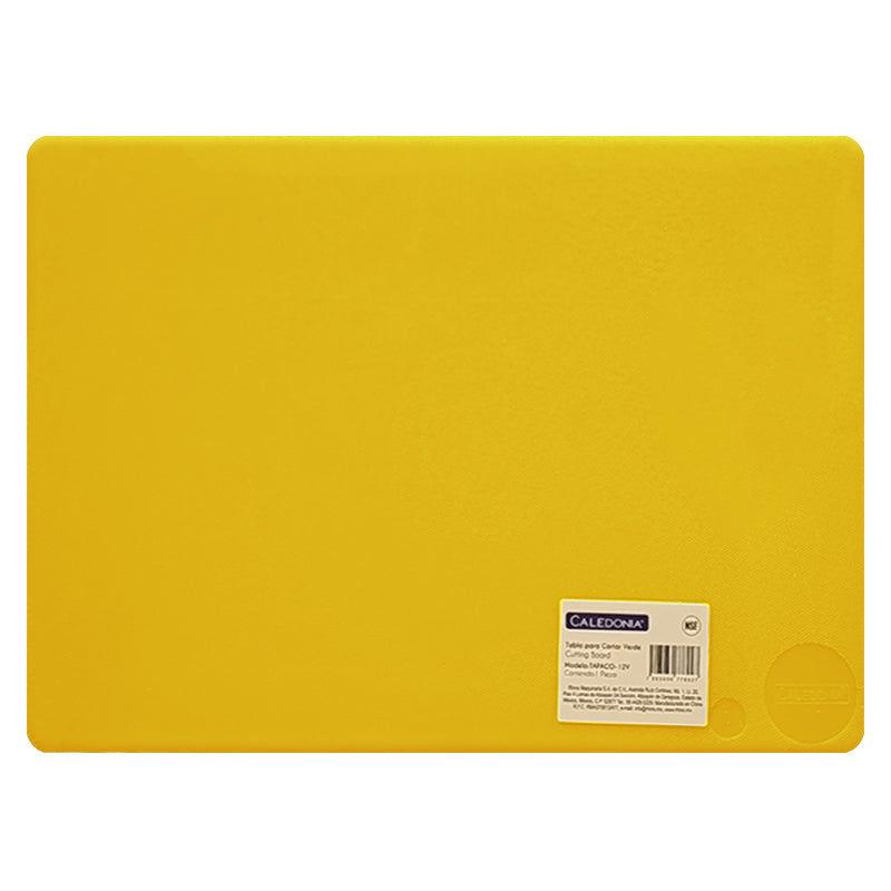 Rhino TAPACO-18AM, tabla para cortar color amarillo