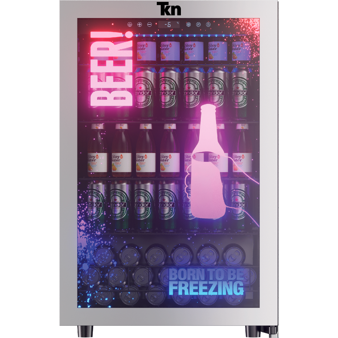TKN TKN130SC Supercooler de Bebidas con Iluminación RGB