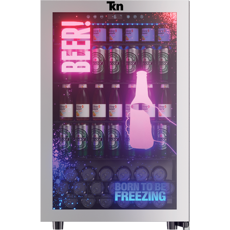 TKN TKN130SC Supercooler de Bebidas con Iluminación RGB