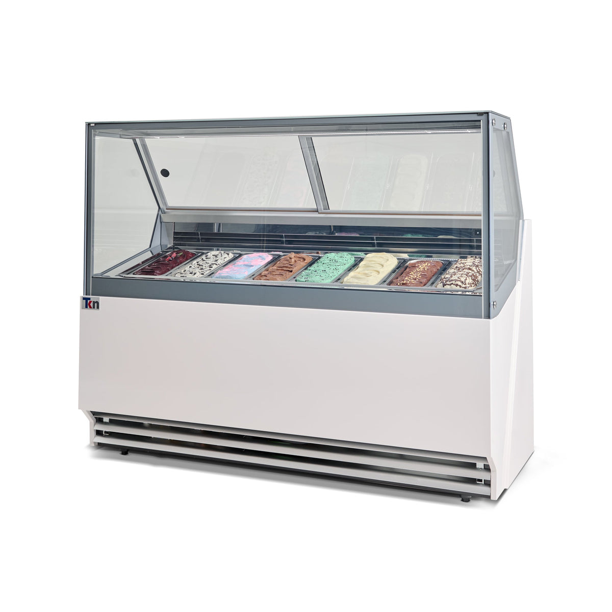 TKN TKN8GS Vitrina de Gelato de 8 Insertos