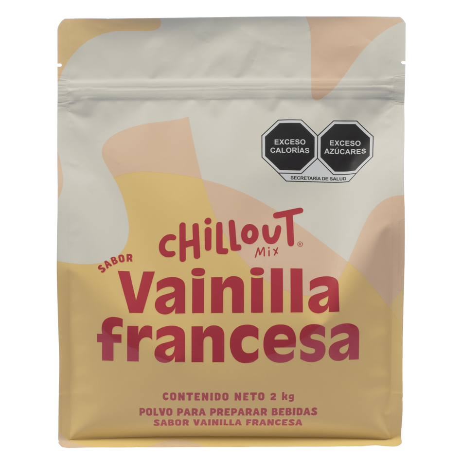 CHILLOUT MIX BASE EN POLVO SABOR VAINILLA FRANCESA BOLSA DE 2kg