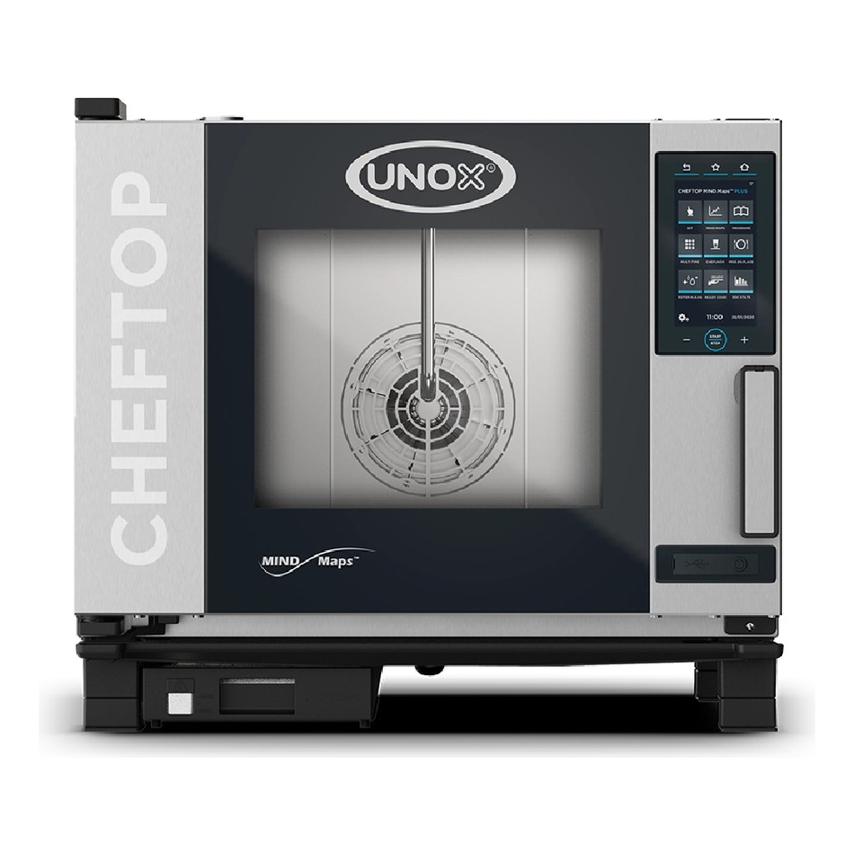 XEVC-0511-EPRM UNOX CHEFTOP MIND.Maps™ PLUS COUNTERTOP Horno eléctrico 5 Bandejas Gn1/1