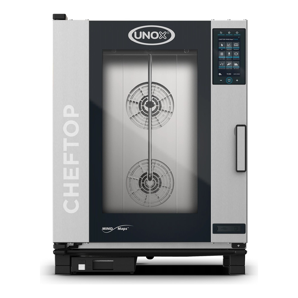 XEVC-1011-EPRM UNOX CHEFTOP MIND.Maps™ PLUS COUNTERTOP Horno Eléctrico 10 Bandejas GN 1/1