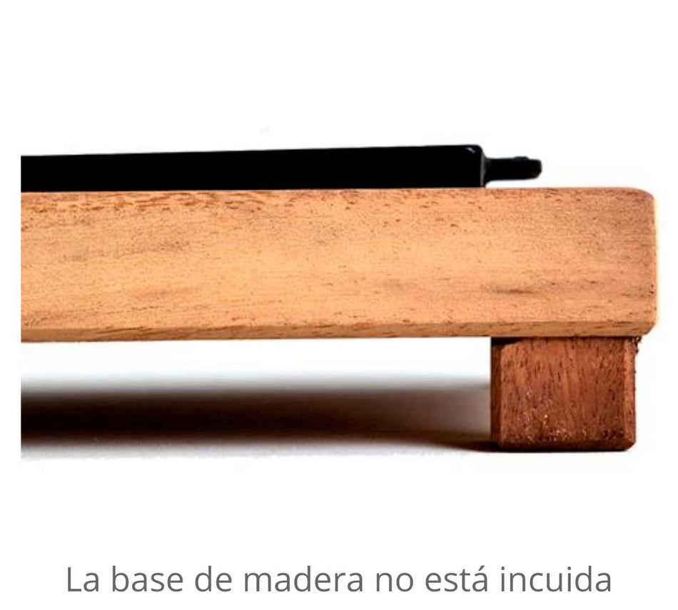 JOSPER PLATOS DE FUNDICIÓN Y SOPORTES DE MADERA DE IROKO