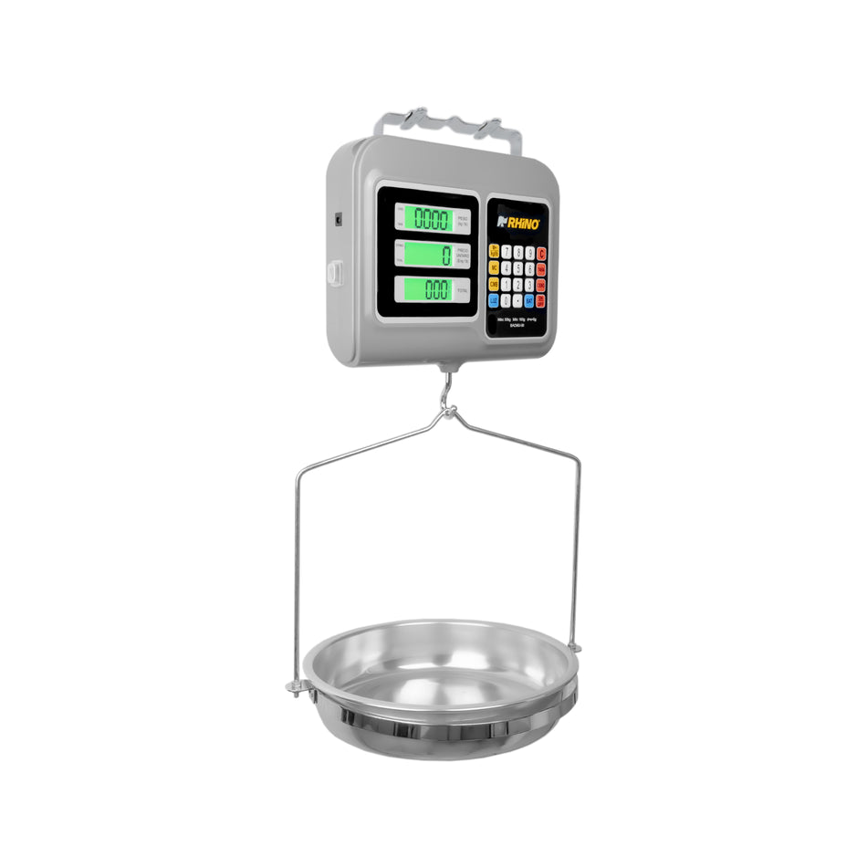 Rhino BACMU-30, báscula electrónica colgante multifunciones 30 kg, vista principal