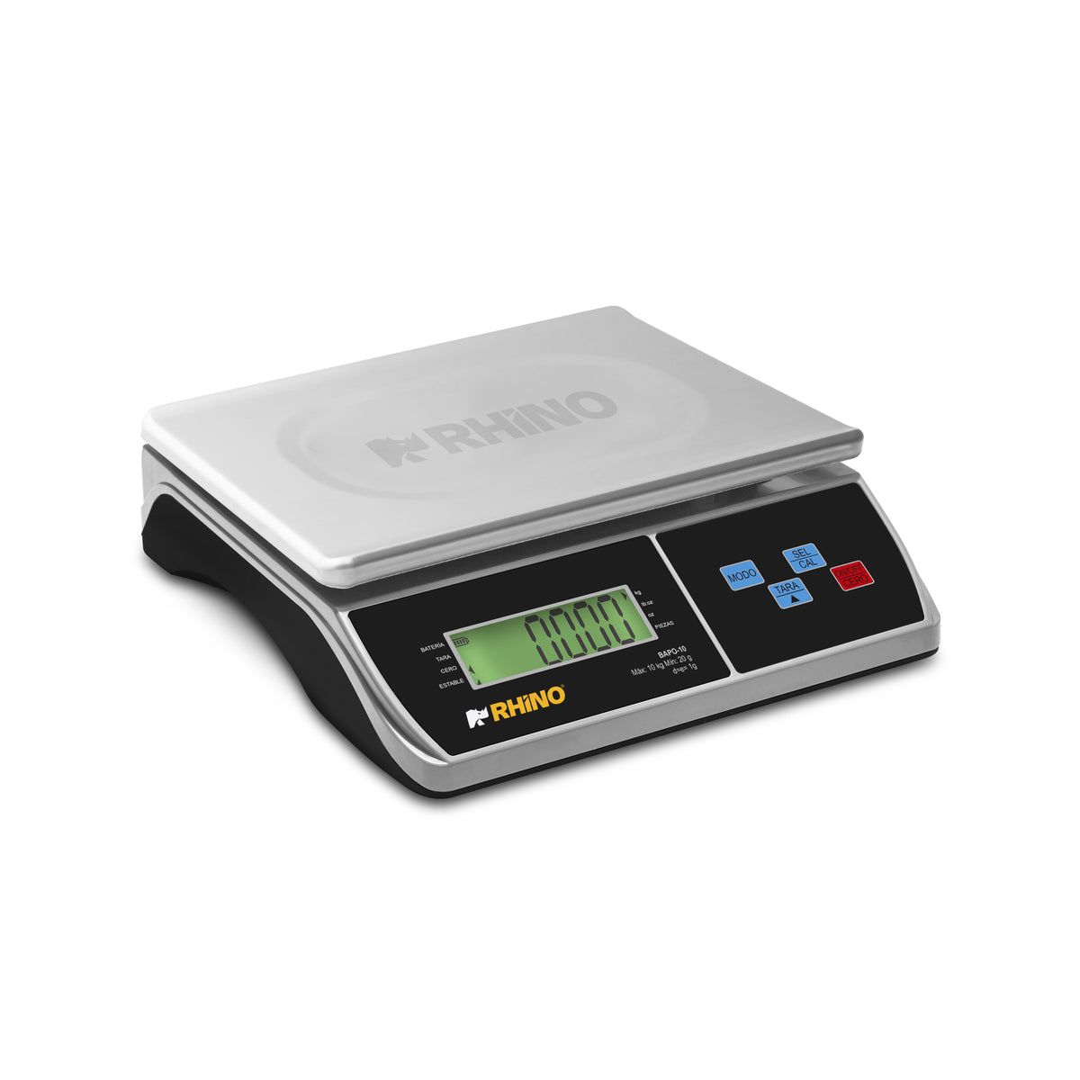 Rhino BAPO-10, báscula electrónica porcionadora 10 kg, vista principal