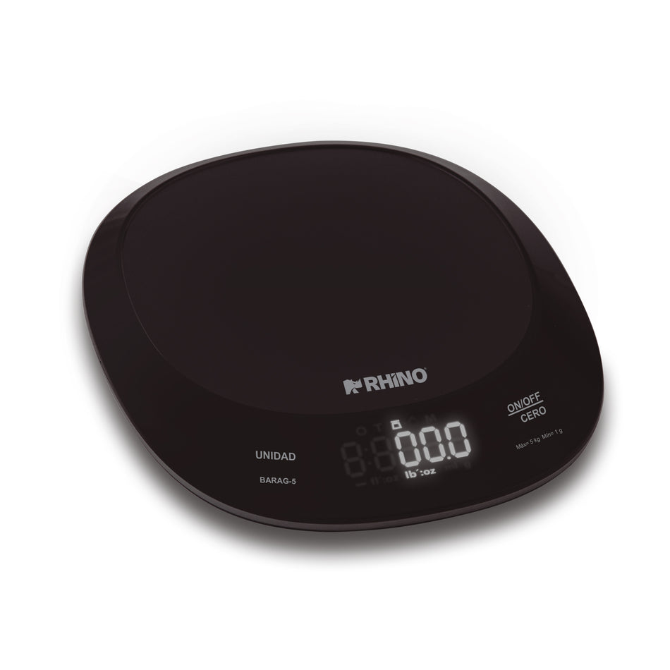 Rhino BARAG-5, báscula de cocina contra agua 5 kg, vista principal