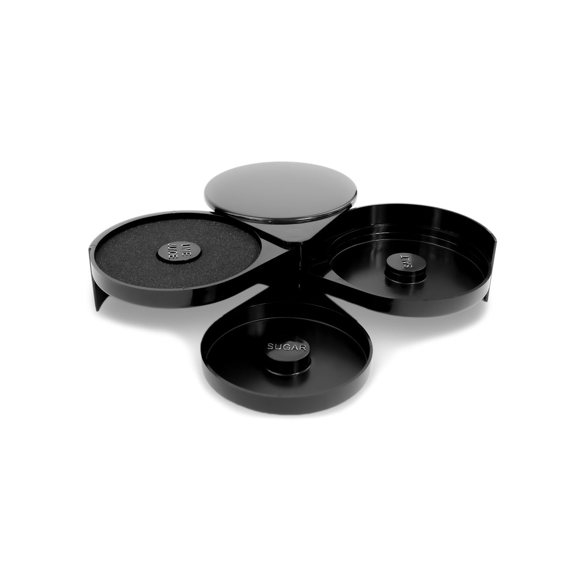 Rhino ESVA-3, escarchador de vasos con 3 bandejas giratorias y esponja