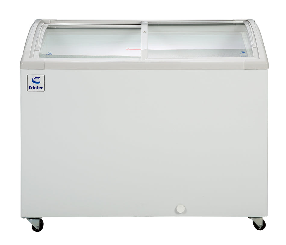 CRIOTEC CAT-08 Curved Glass Ice Cream Freezer 8.97 ft³ 