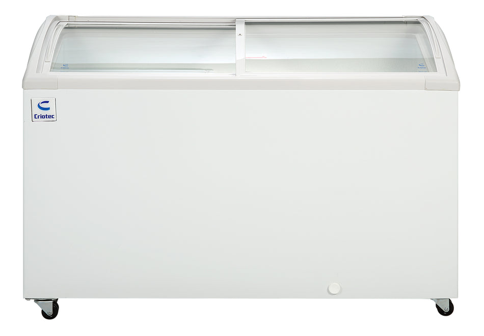 CRIOTEC CAT-11 Curved Glass Ice Cream Freezer 11.7 ft³ 