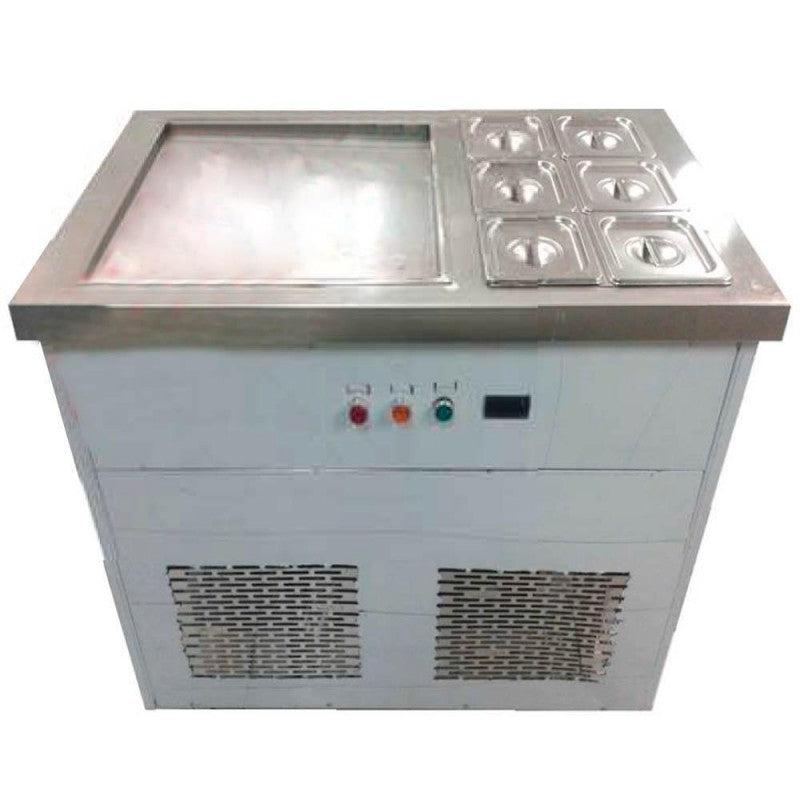 MIGSA FIC-50S+6 油炸冰淇淋机，带 1 个矩形桶 + 6 个插入件
