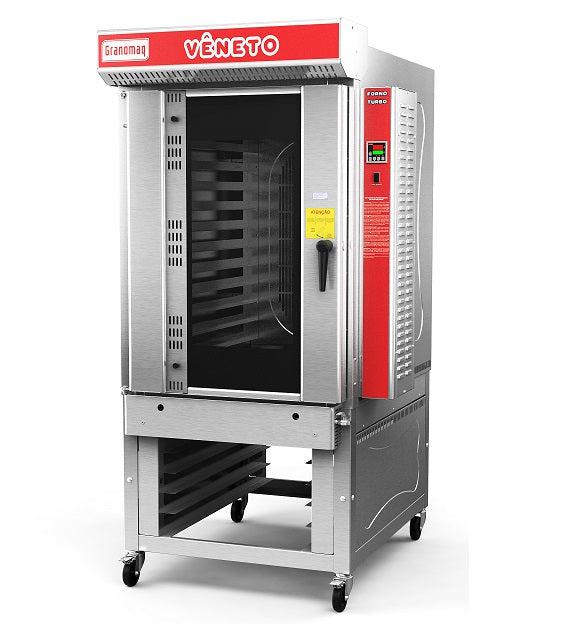 G.PANIZ FTG300V Horno a Gas Turbo Veneto 10 Charolas